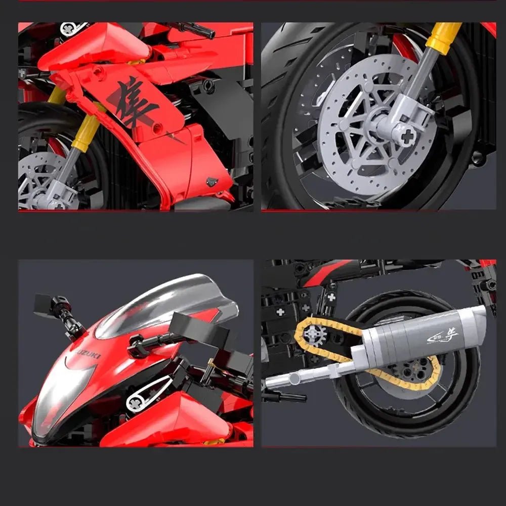 Suzuki Hayabusa | 1043pcs - Power Brickz