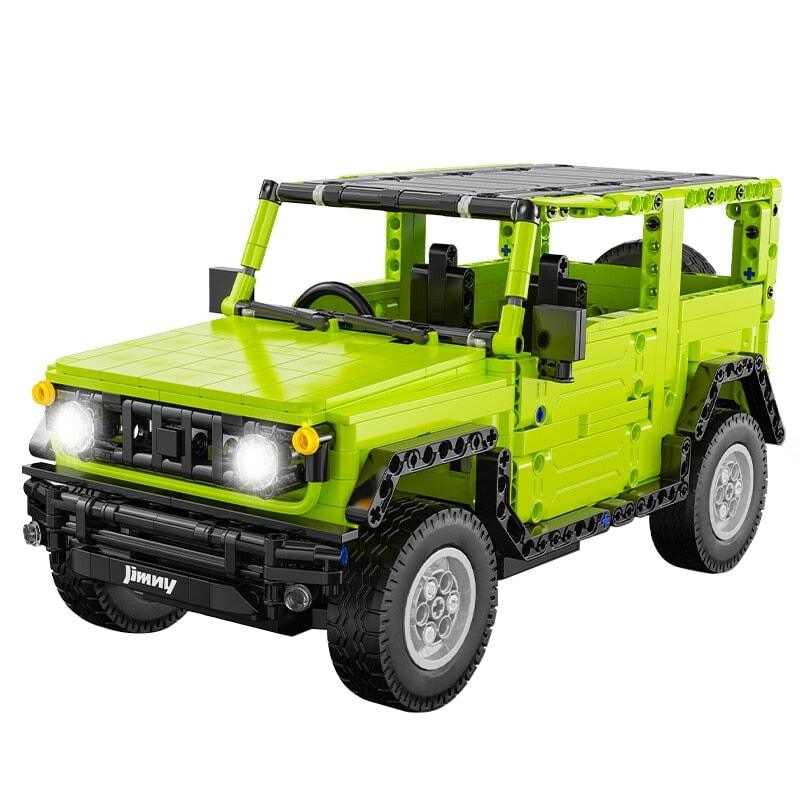 RC Japan Compact 4x4 SUV - Building Blocks Set | Power Brickz