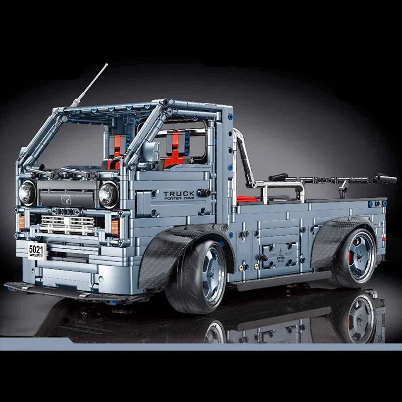 Compact JDM Kei Truck - Building Blocks Set | Power Brickz