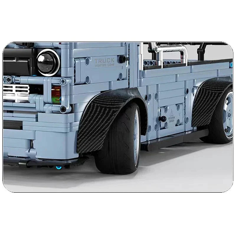 Compact JDM Kei Truck - Building Blocks Set | Power Brickz