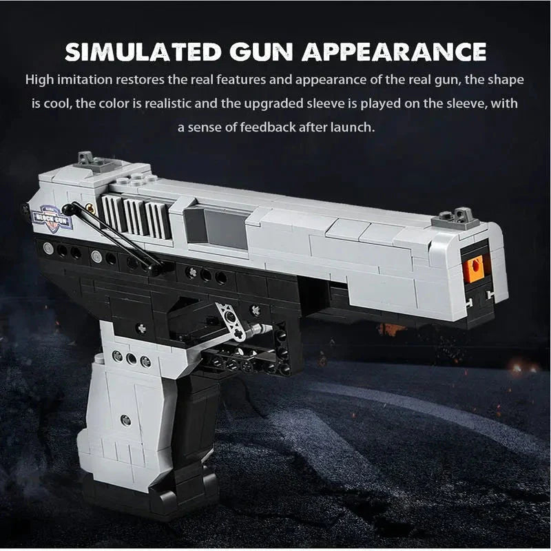 SWAT Combat Gun - Building Set | Power Brickz