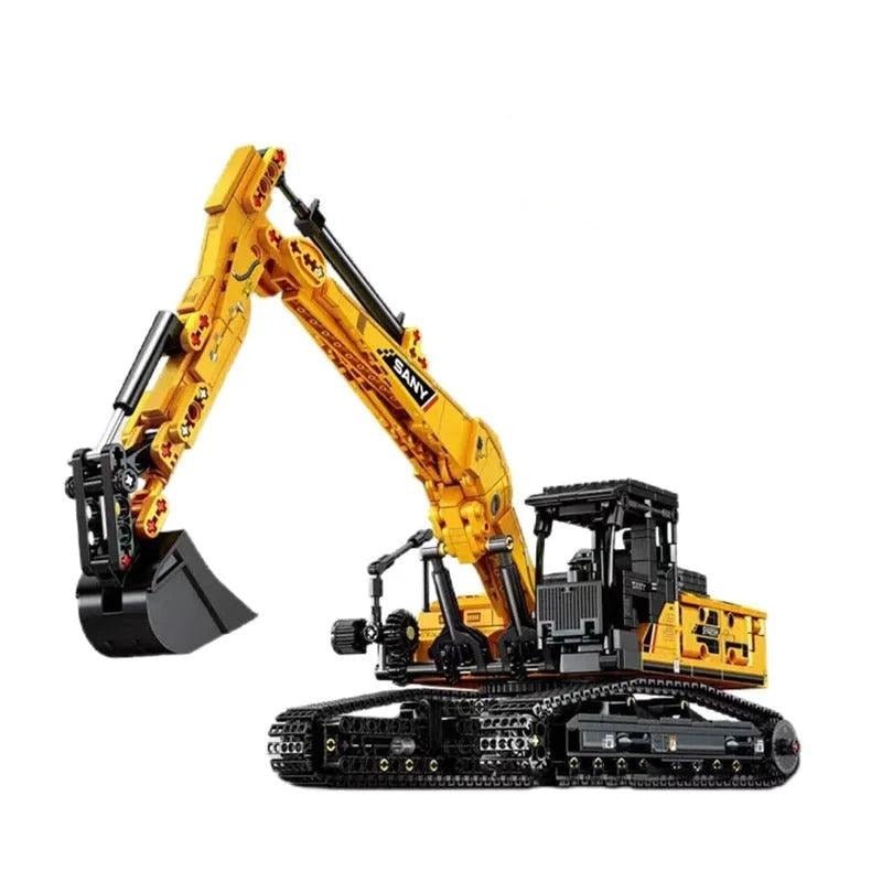 Large Excavator Model - Building Set | Power Brickz