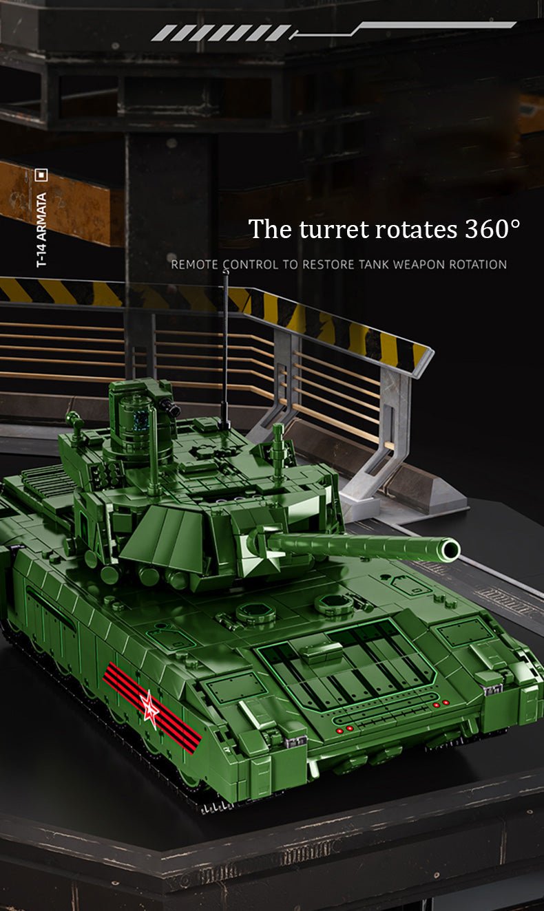 T-14 Armata Main Battle Tank - Building Set | Power Brickz