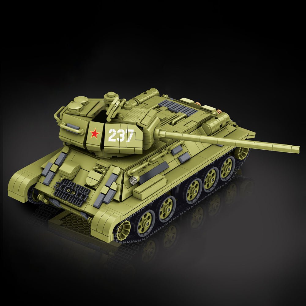 T-34 tank - Building Set | Power Brickz