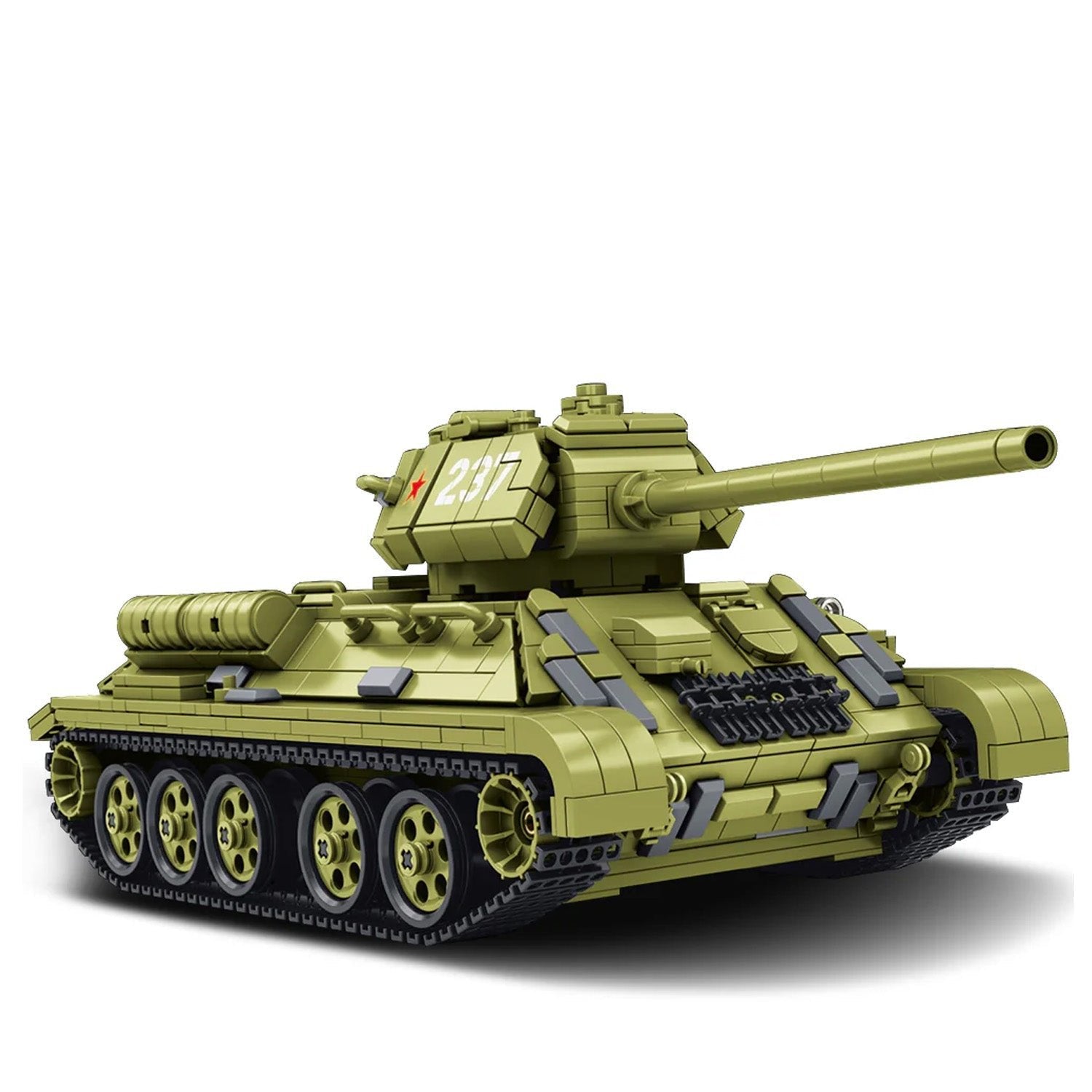 T-34 tank - Building Set | Power Brickz