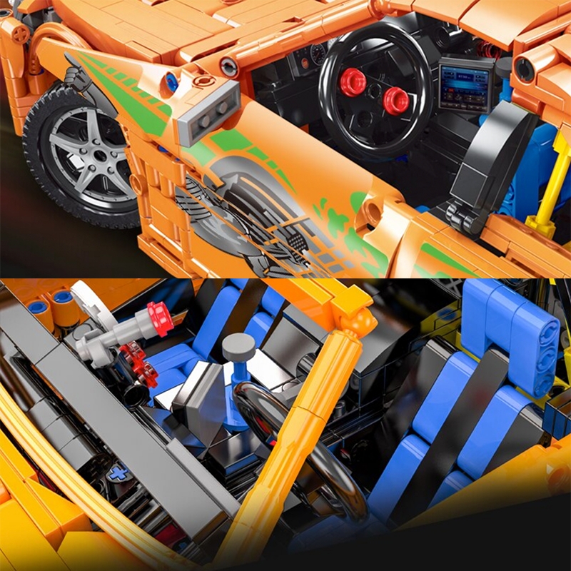 Supra JDM MK4 - Building Blocks Set | Power Brickz