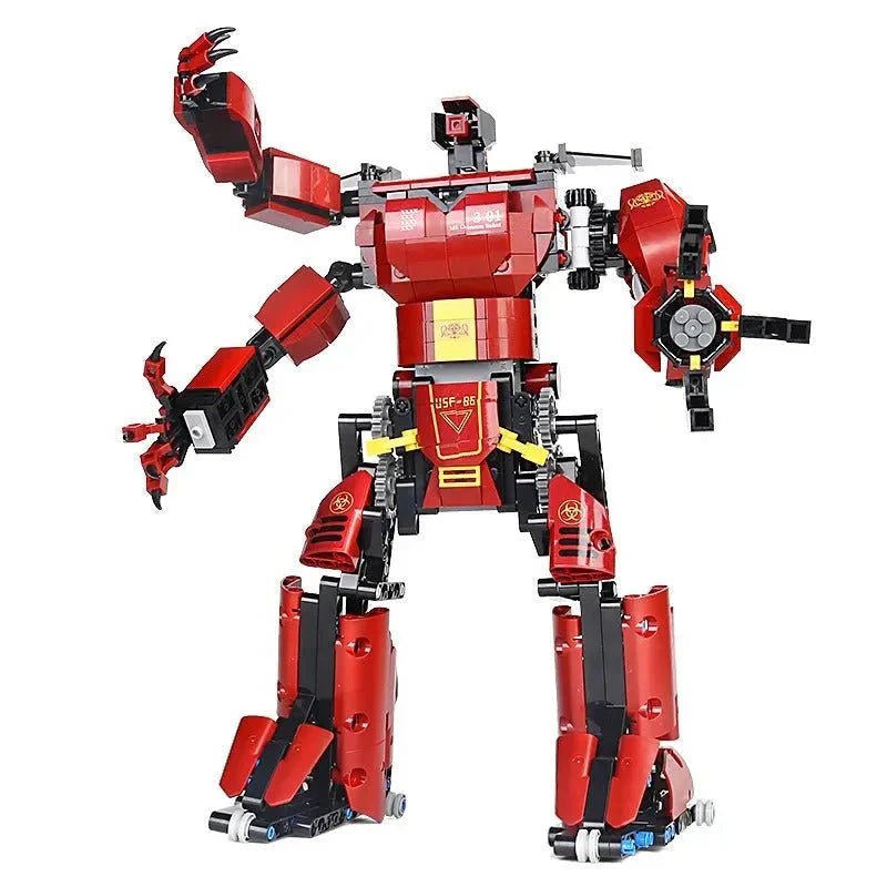 Tech RC Motorized Crimson Beast Robot Bricks Toy 15 | 038 | 636pcs - Power Brickz