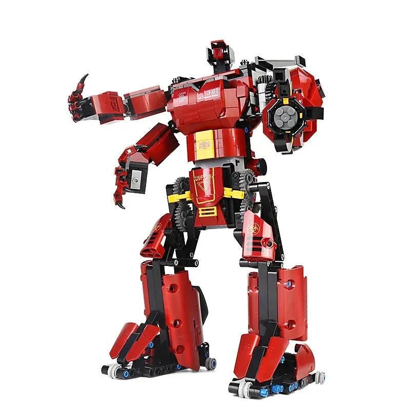 Tech RC Motorized Crimson Beast Robot Bricks Toy 15 | 038 | 636pcs - Power Brickz