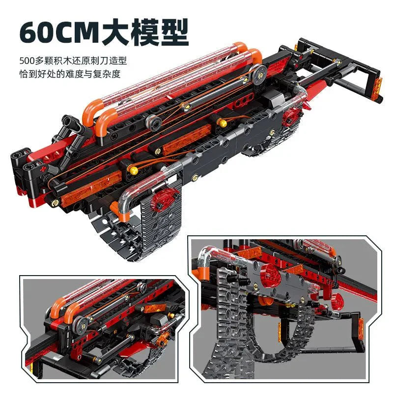 Technical Heat Bayonet - Building Set | Power Brickz