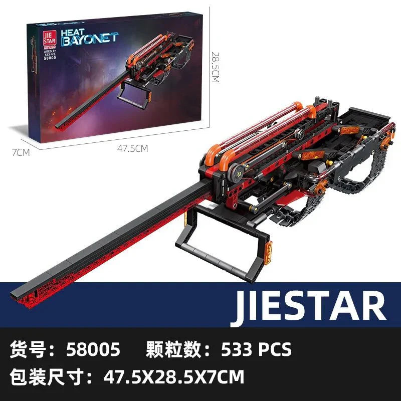 Technical Heat Bayonet - Building Set | Power Brickz