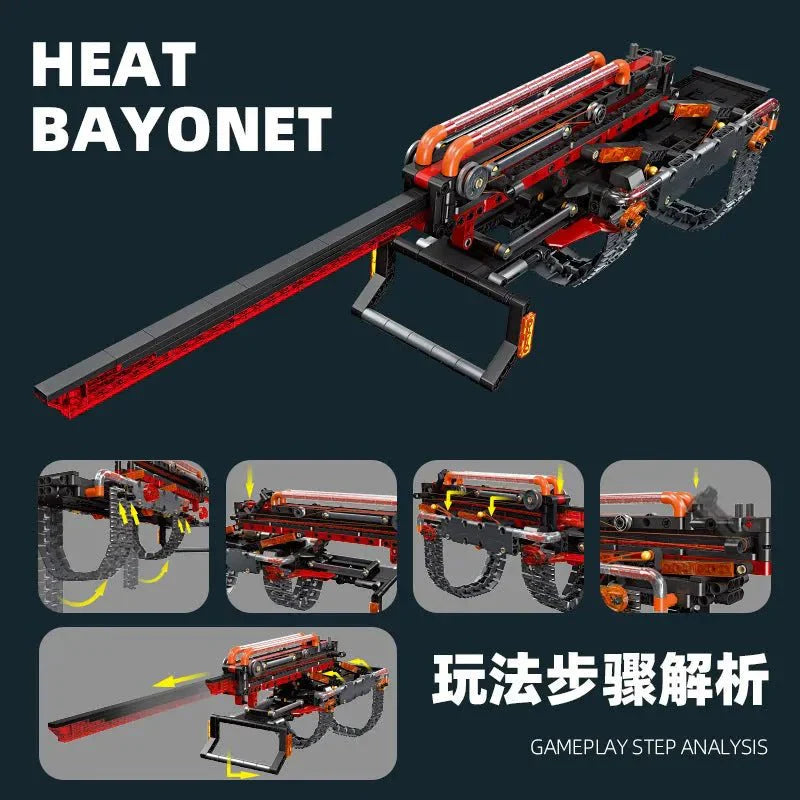 Technical Heat Bayonet - Building Set | Power Brickz