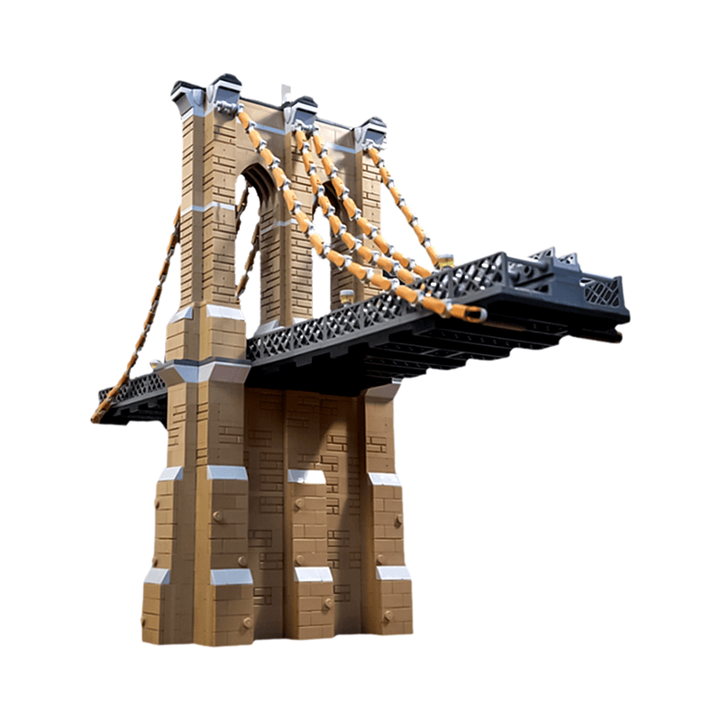 The Brooklyn Bridge - Building Set | Power Brickz