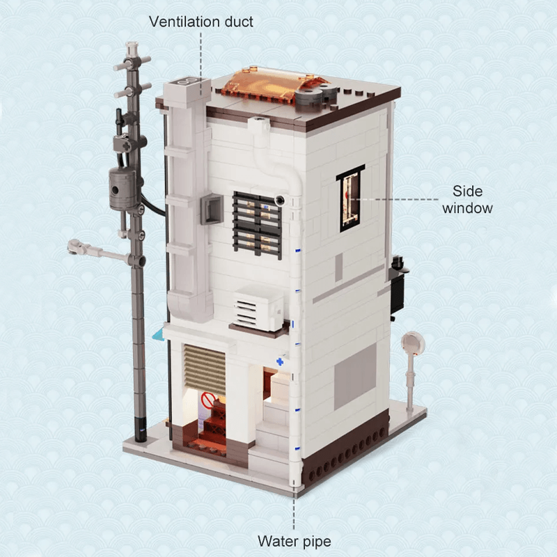 The Japanese Architects Bundle - Building Set | Power Brickz