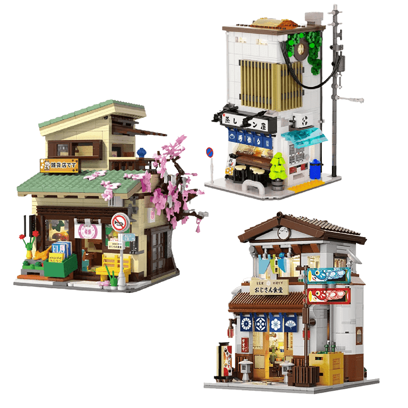 The Japanese Architects Bundle - Building Set | Power Brickz