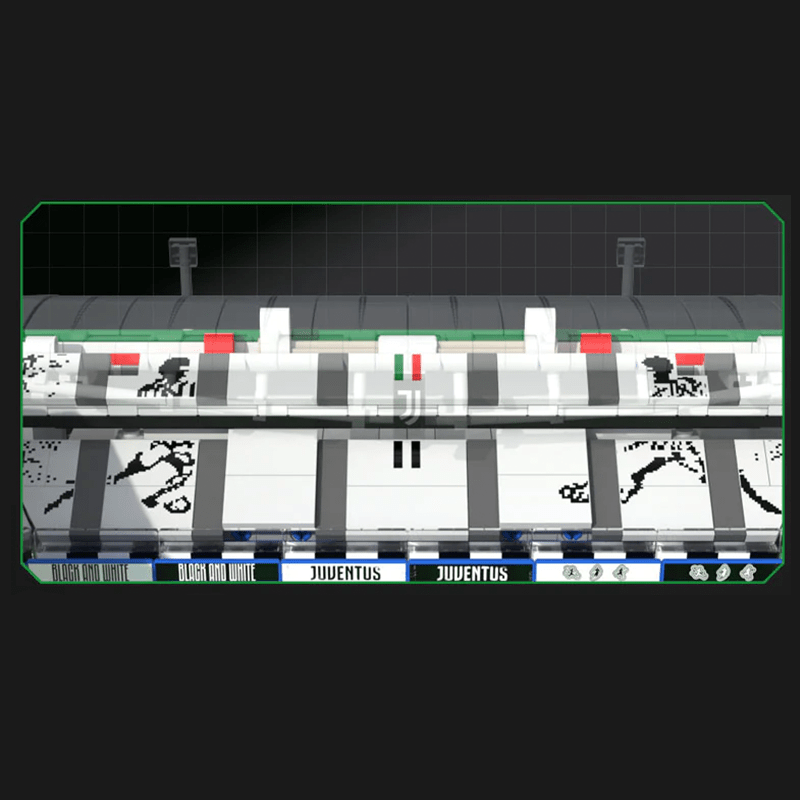 The Official Juventus Allianz Stadium - Building Set | Power Brickz