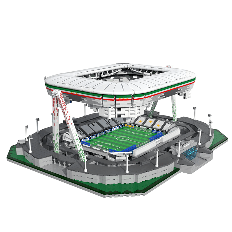 The Official Juventus Allianz Stadium - Building Set | Power Brickz