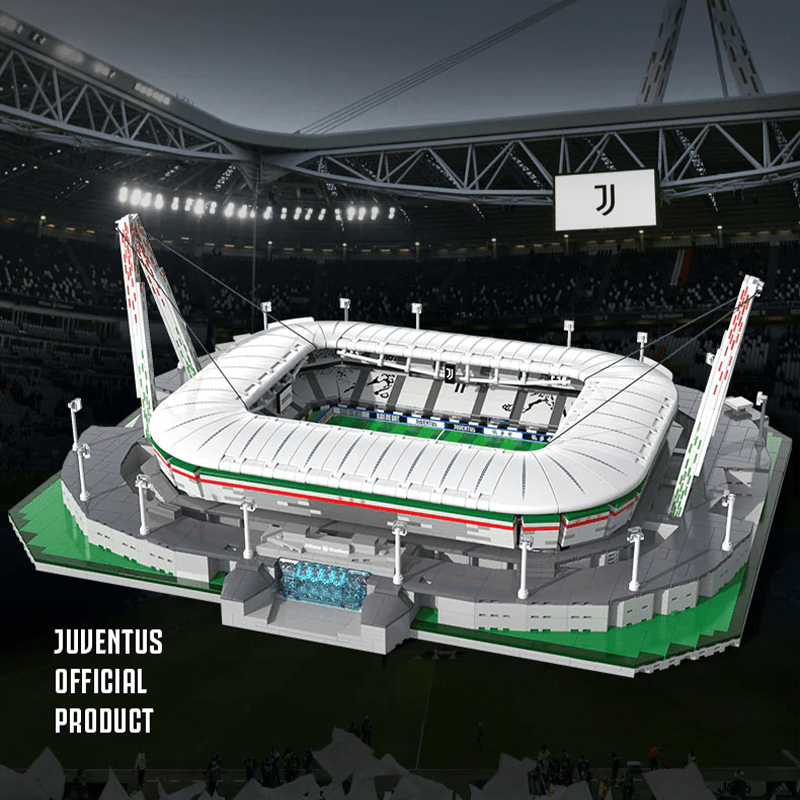 The Official Juventus Allianz Stadium - Building Set | Power Brickz