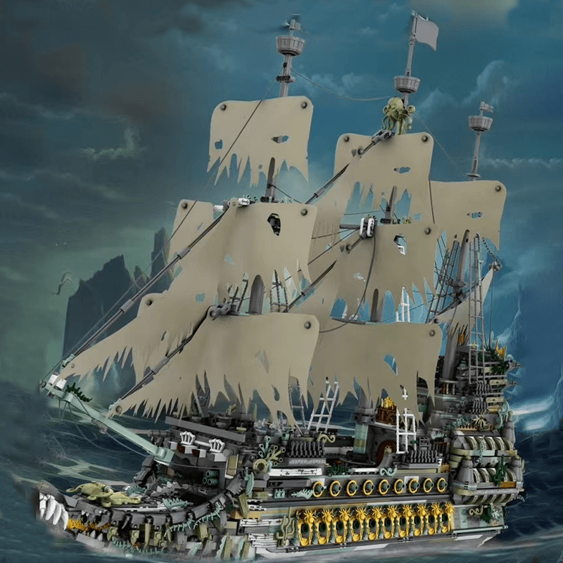 The Pirate Ship - Building Set | Power Brickz