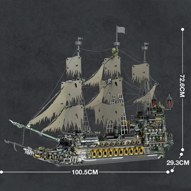 The Pirate Ship - Building Set | Power Brickz