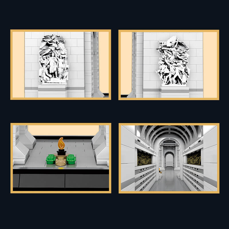 Arc de Triomphe - Building Set | Power Brickz