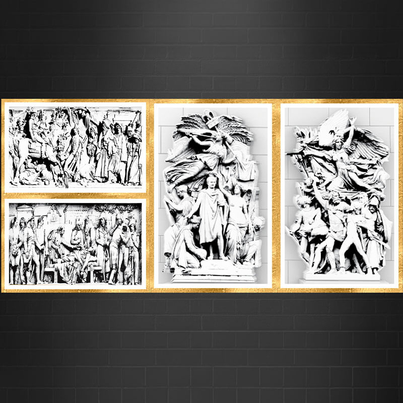 Arc de Triomphe - Building Set | Power Brickz