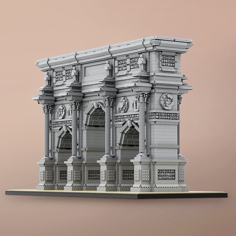 The Ultimate Arc de Triomphe du Carrousel - Building Set | Power Brickz