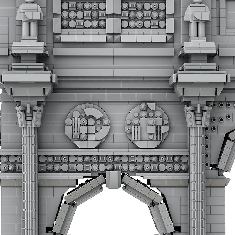 The Ultimate Arc de Triomphe du Carrousel - Building Set | Power Brickz