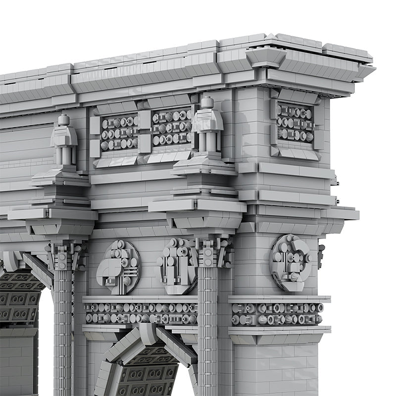 The Ultimate Arc de Triomphe du Carrousel - Building Set | Power Brickz
