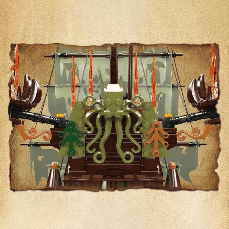 Royal Pirate Ship - Building Set | Power Brickz