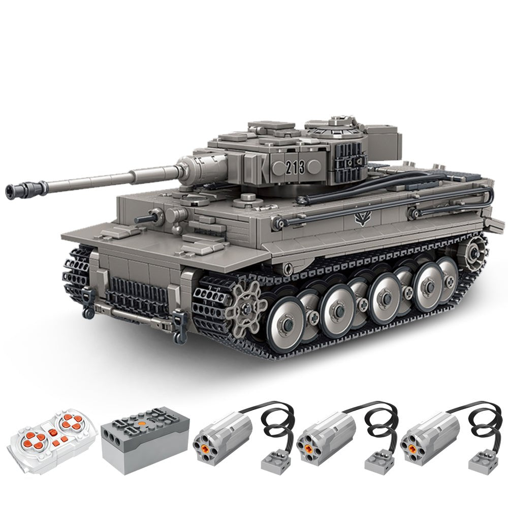 Tiger Heavy Tank - Building Set | Power Brickz