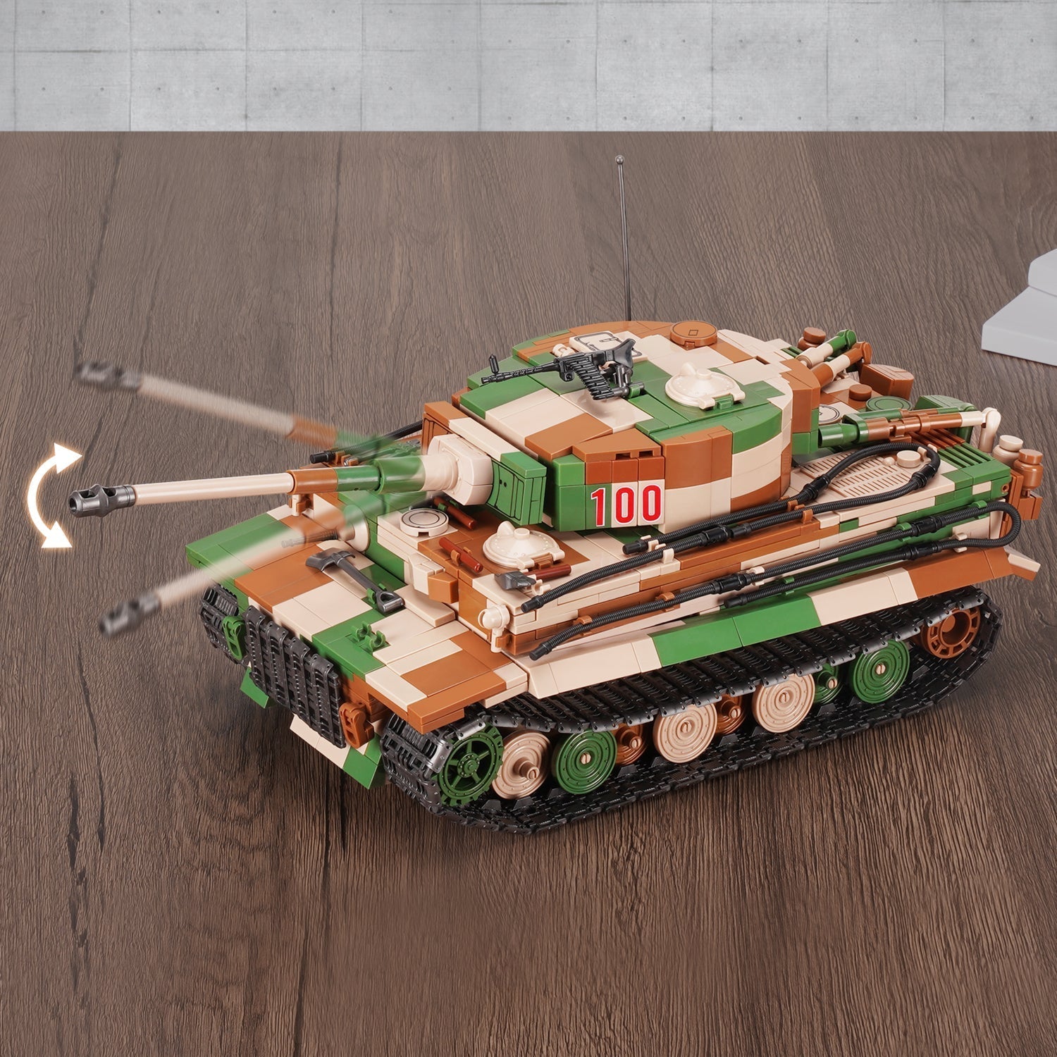 Tiger I Tank - Building Set | Power Brickz