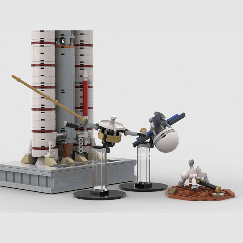 Titan IIIE Centaur - Building Set | Power Brickz