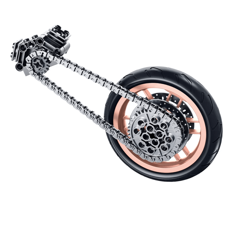 Sport Maxi Scooter 560 - Building Set | Power Brickz