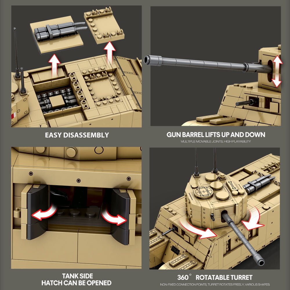 TOG II World of tanks - Building Set | Power Brickz
