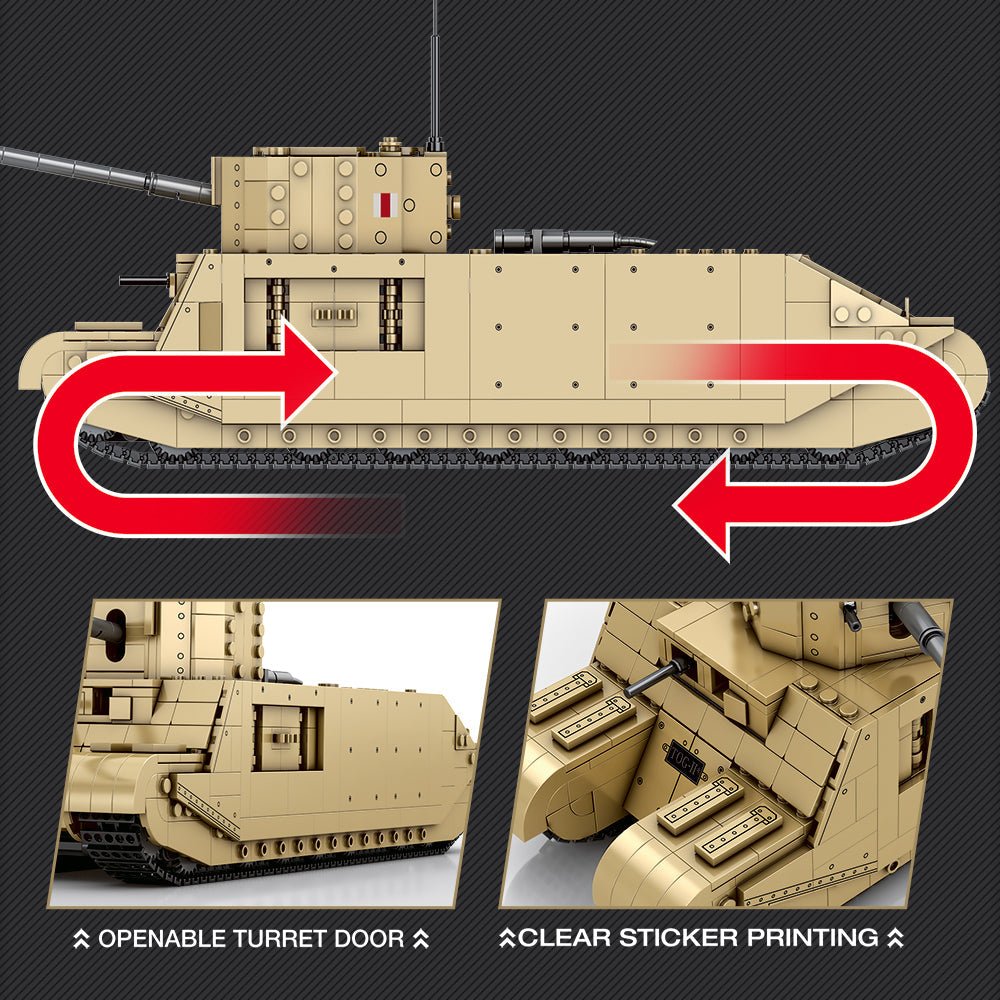TOG II World of tanks - Building Set | Power Brickz