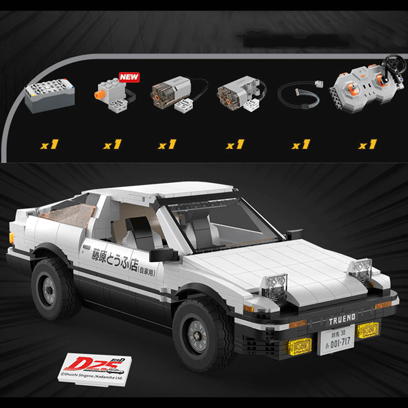 Toyota ATrueno JDM Drift - Building Blocks Set | Power Brickz