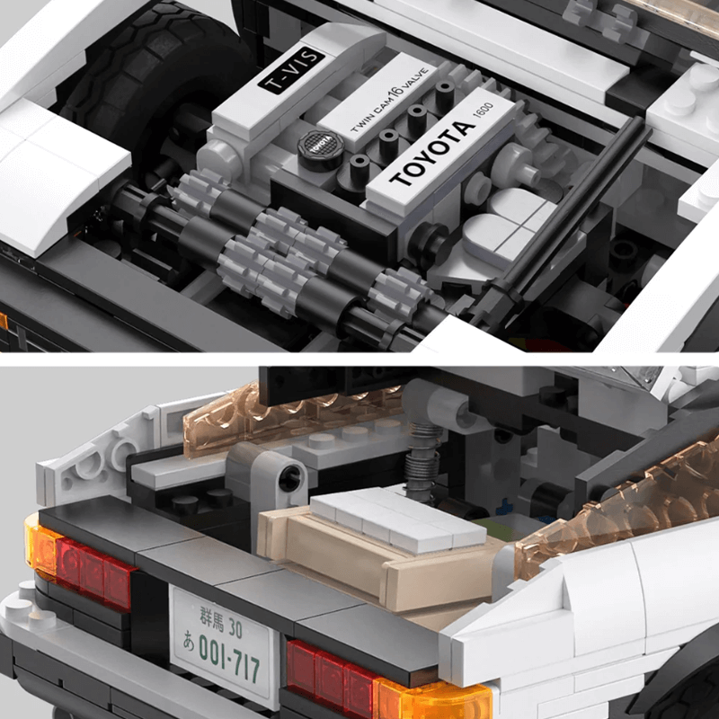Toyota ATrueno JDM Drift - Building Blocks Set | Power Brickz