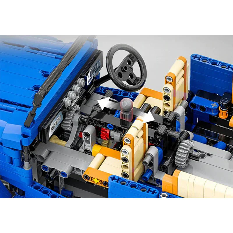 Classic Land Cruiser FJOff-Road 4x4 - Building Blocks Set | Power Brickz