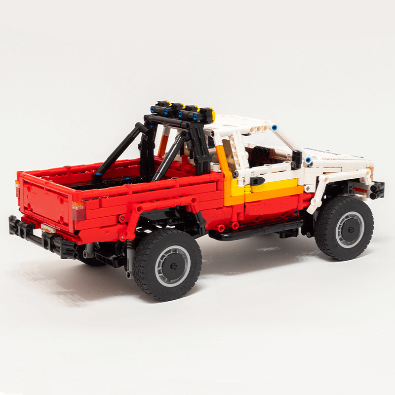 Racing Pickup Hilux SR5 Tribute Edition - Building Blocks Set | Power Brickz