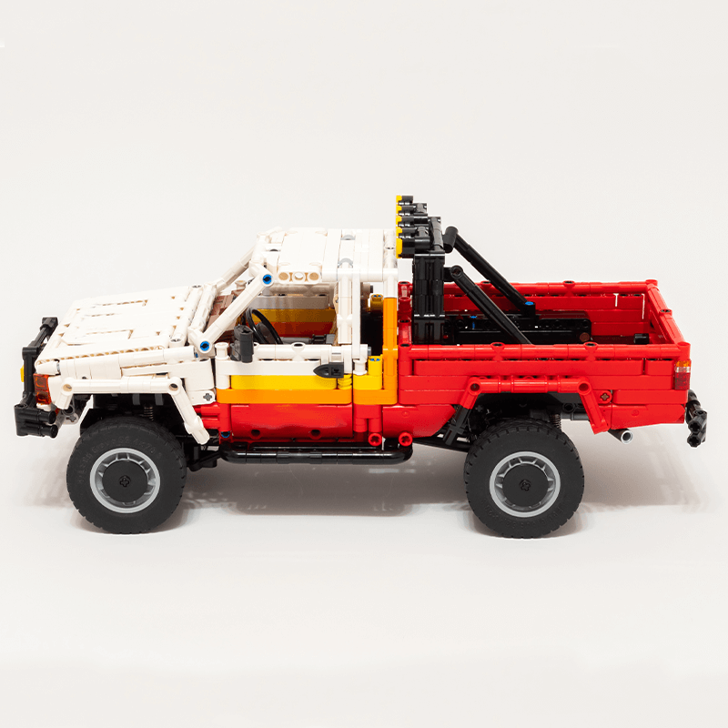 Racing Pickup Hilux SR5 Tribute Edition - Building Blocks Set | Power Brickz
