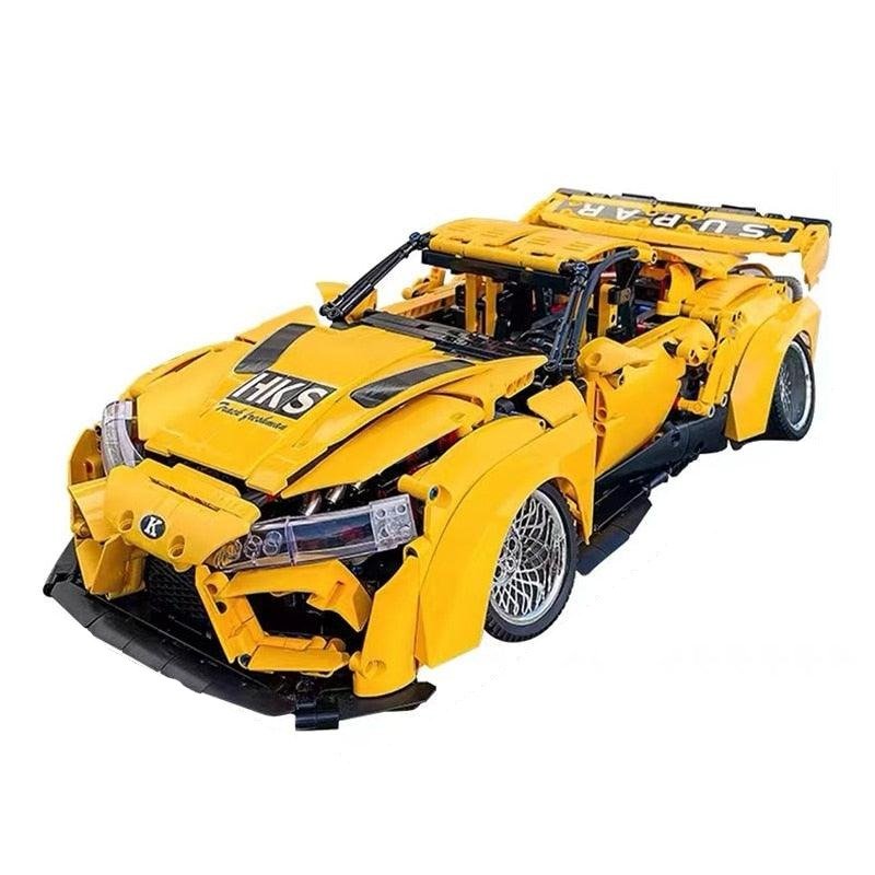 Stanced Supra 2JZ Turbo Sport Coupe - Building Blocks Set | Power Brickz