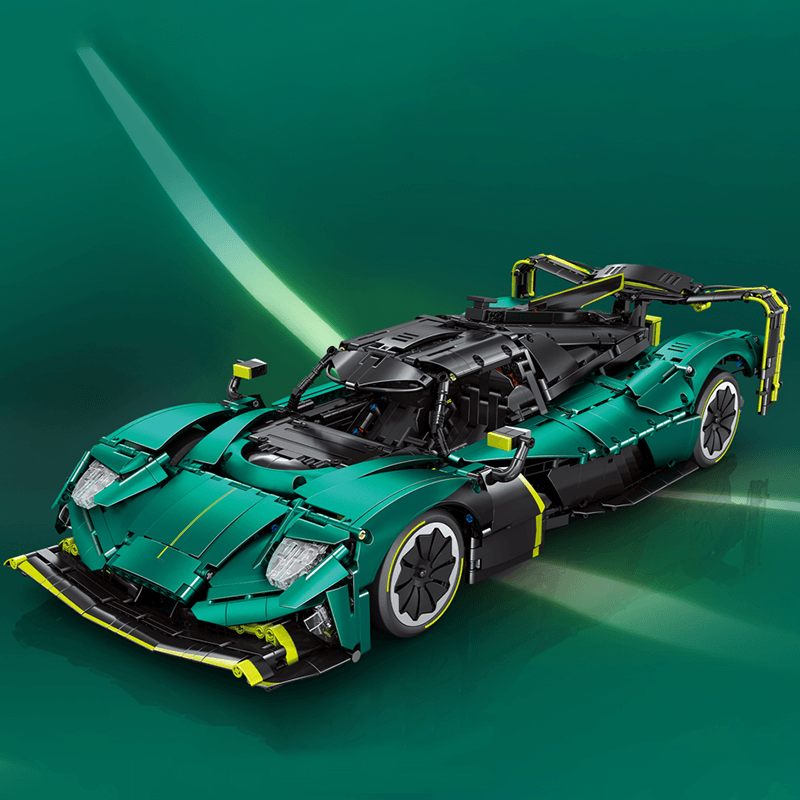 Valkyrie LM VHybrid Hypercar - Building Blocks Set | Power Brickz