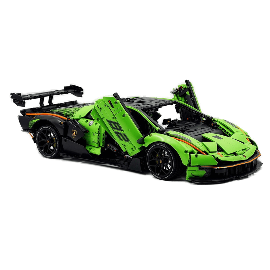 Track-Only VSV Hypercar - Building Blocks Set | Power Brickz