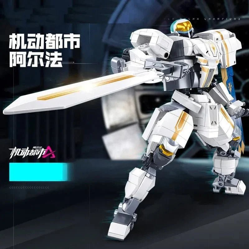 Transformed Super Mecha Arthur Robot Warrior Bricks Toy | 660pcs - Power Brickz