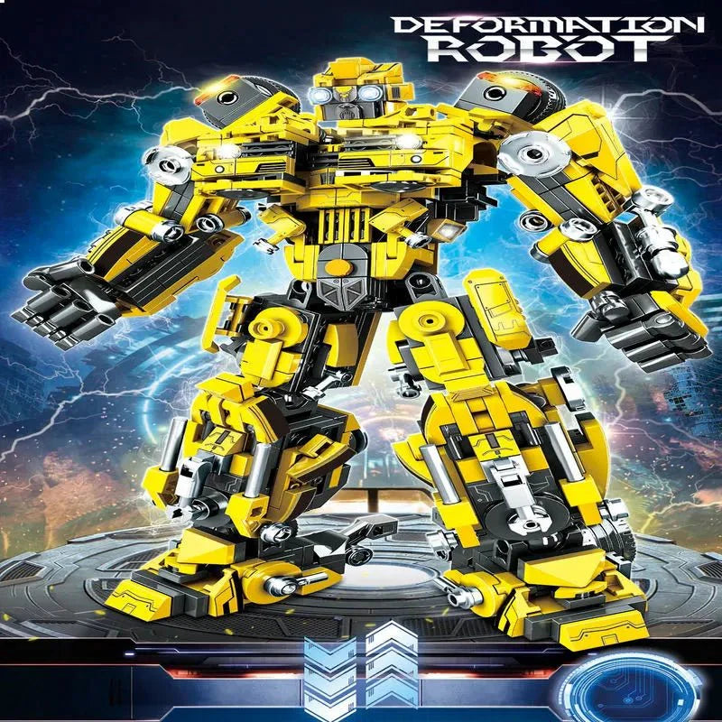 Transformer Deformation War Robot - Building Set | Power Brickz