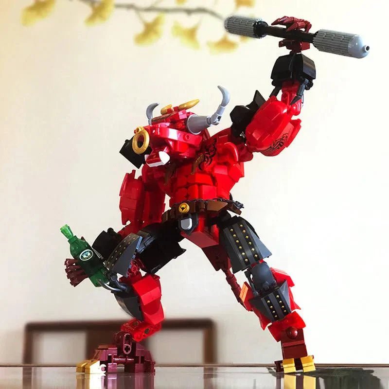 Transformers Bull Demon Mecha Warrior Bricks Toy | 606pcs - Power Brickz