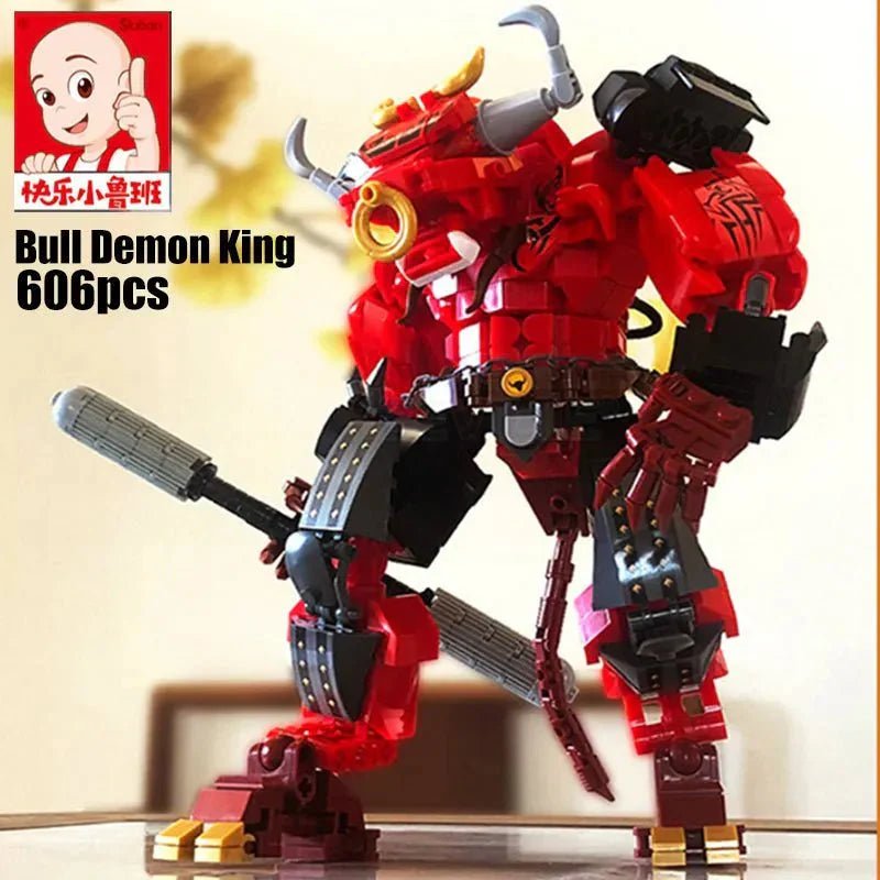 Transformers Bull Demon Mecha Warrior Bricks Toy | 606pcs - Power Brickz