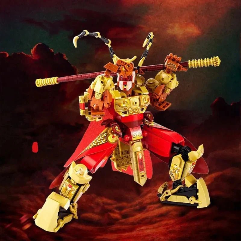Transformers Monkey King Warrior Mecha | 615pcs - Power Brickz