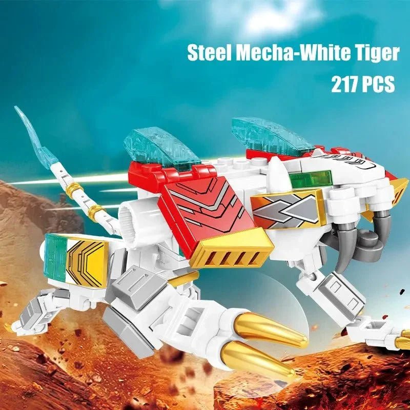 Transforming Mecha Of Steel Robot Bricks Toy | 861pcs - Power Brickz