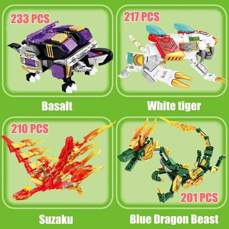 Transforming Mecha Of Steel Robot Bricks Toy | 861pcs - Power Brickz